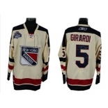 nhl jerseys new york rangers #5 girardi white(2012 winter classic)