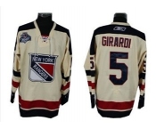 nhl jerseys new york rangers #5 girardi white(2012 winter classic)