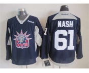 nhl jerseys new york rangers #61 nash blue[2015 new]