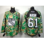 nhl jerseys new york rangers #61 nash camo