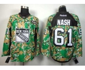 nhl jerseys new york rangers #61 nash camo