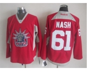 nhl jerseys new york rangers #61 nash red[2015 new]