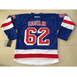 nhl jerseys new york rangers #62 hagelin blue