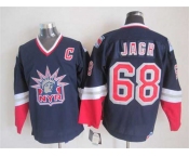 nhl jerseys new york rangers #68 jacr blue[2015 new][patch C]