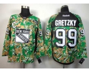 nhl jerseys new york rangers #99 gretzky camo[patch C]