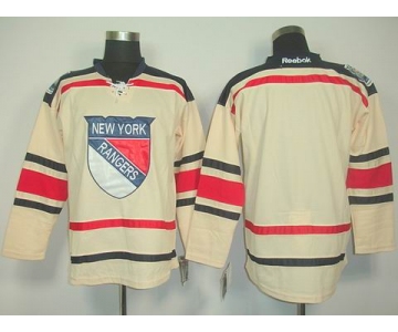 nhl jerseys new york rangers blank white[2011 new]