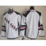 nhl jerseys new york rangers blank white[2014 new stadium]