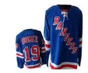 nhl new york rangers #19 gomez blue