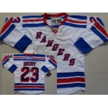 nhl new york rangers #23 drury white