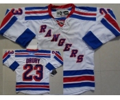 nhl new york rangers #23 drury white