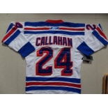 nhl new york rangers #24 callahan white