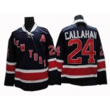 nhl new york rangers #24 ryan callahan dk,blue