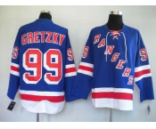 nhl new york rangers #99 gretzky blue