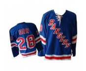 nhl new york rangers orr #28 blue