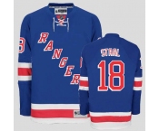 nhl new york rangers staal #18 blue