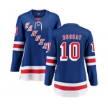 Women New York Rangers #10 Ron Duguay Fanatics Branded Royal Blue Home Breakaway NHL Jersey