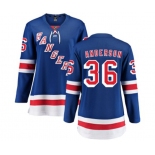 Women New York Rangers #36 Glenn Anderson Fanatics Branded Royal Blue Home Breakaway NHL Jersey