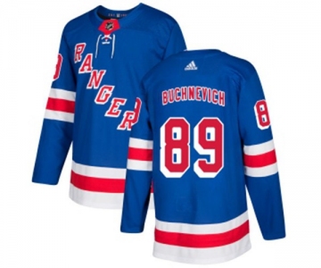 Youth Adidas New York Rangers #89 Pavel Buchnevich Premier Royal Blue Home NHL Jersey