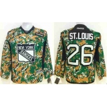 youth nhl jerseys new york rangers #26 st.louis camo