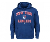 New York Rangers Majestic Royal Blue Heart & Soul Hoodie