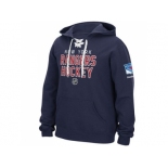 New York Rangers Reebok Stitch Blue Em Up Lace Hoodie