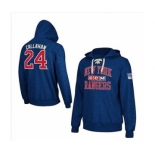 nhl jerseys new york rangers #24 callahan blue[pullover hooded sweatshirt][ccm]