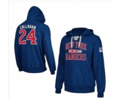 nhl jerseys new york rangers #24 callahan blue[pullover hooded sweatshirt][ccm]