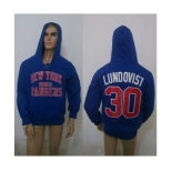 nhl jerseys new york rangers #30 lundqvist blue[pullover hooded sweatshirt][ccm]