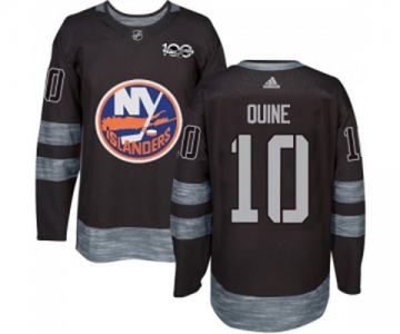 Adidas New York Islanders #10 Alan Quine Authentic Black 1917-2017 100th Anniversary NHL Jersey