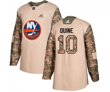 Adidas New York Islanders #10 Alan Quine Authentic Camo Veterans Day Practice NHL Jersey