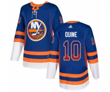 Adidas New York Islanders #10 Alan Quine Authentic Royal Blue Drift Fashion NHL Jersey