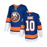 Adidas New York Islanders #10 Alan Quine Authentic Royal Blue Home NHL Jersey