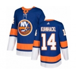 Adidas New York Islanders #14 Tom Kuhnhackl Premier Royal Blue Home NHL Jersey