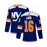 Adidas New York Islanders #16 Andrew Ladd Authentic Blue Alternate NHL Jersey