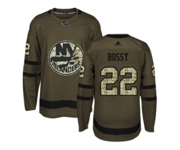 Adidas New York Islanders #22 Mike Bossy Green Salute to Service Stitched NHL Jersey