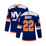 Adidas New York Islanders #22 Mike Bossy Premier Blue Alternate NHL Jersey