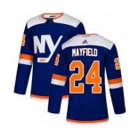 Adidas New York Islanders #24 Scott Mayfield Authentic Blue Alternate NHL Jersey