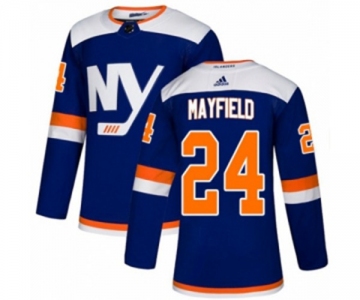 Adidas New York Islanders #24 Scott Mayfield Authentic Blue Alternate NHL Jersey