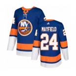 Adidas New York Islanders #24 Scott Mayfield Authentic Royal Blue Home NHL Jersey