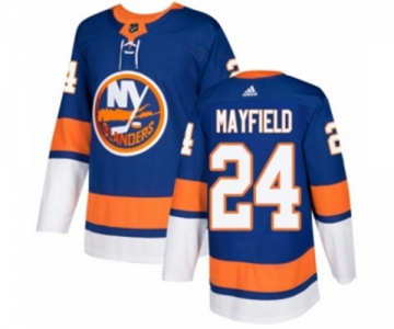 Adidas New York Islanders #24 Scott Mayfield Authentic Royal Blue Home NHL Jersey