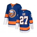 Adidas New York Islanders #27 Anders Lee Premier Royal Blue Home NHL Jersey