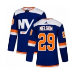 Adidas New York Islanders #29 Brock Nelson Authentic Blue Alternate NHL Jersey