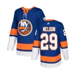 Adidas New York Islanders #29 Brock Nelson Premier Royal Blue Home NHL Jersey