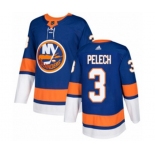 Adidas New York Islanders #3 Adam Pelech Authentic Royal Blue Home NHL Jersey