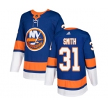 Adidas New York Islanders #31 Billy Smith Authentic Royal Blue Home NHL Jersey