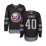 Adidas New York Islanders #40 Robin Lehner Authentic Black 1917-2017 100th Anniversary NHL Jersey