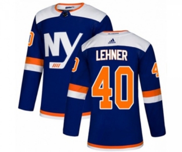 Adidas New York Islanders #40 Robin Lehner Premier Blue Alternate NHL Jersey