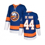 Adidas New York Islanders #44 Calvin de Haan Premier Royal Blue Home NHL Jersey