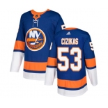 Adidas New York Islanders #53 Casey Cizikas Premier Royal Blue Home NHL Jersey