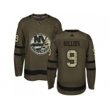 Adidas New York Islanders #9 Clark Gillies Green Salute to Service Stitched NHL Jersey